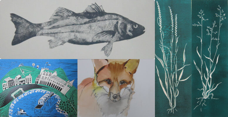 Printmakers demonstration